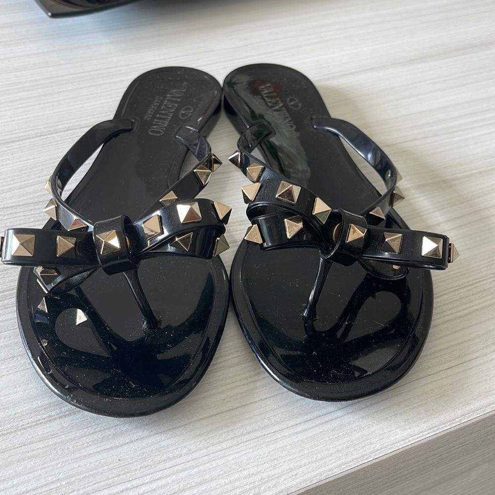 Valentino Jelly Flip Flops